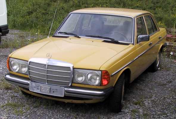 1980er MB W123 240D